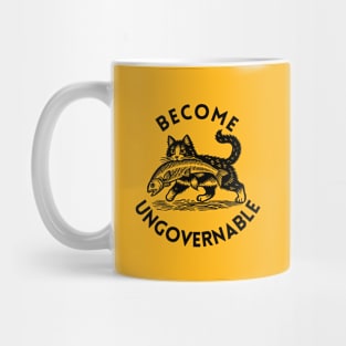 Become Ungovernable Cat Mug